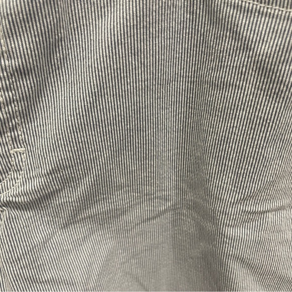 Riders by Lee Blue Striped Midrise Shorts - Picture 5 of 9